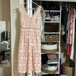 Sleeveless Lace Dress Size S